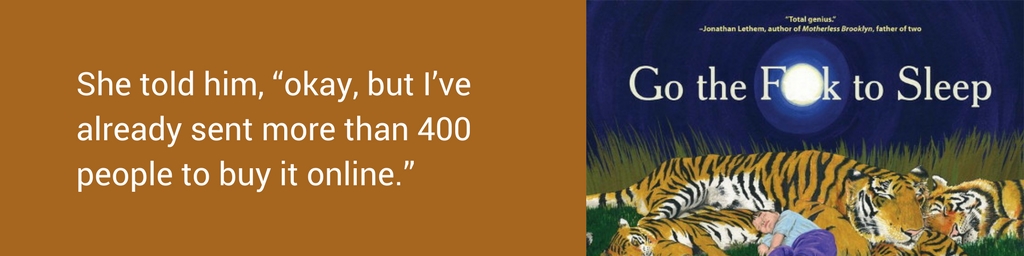 The upside of piracy-Go the Fuck to Sleep